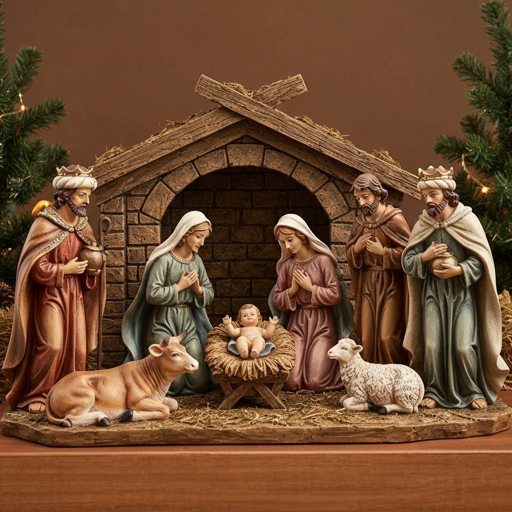 Deluxe Nativity Scene Set