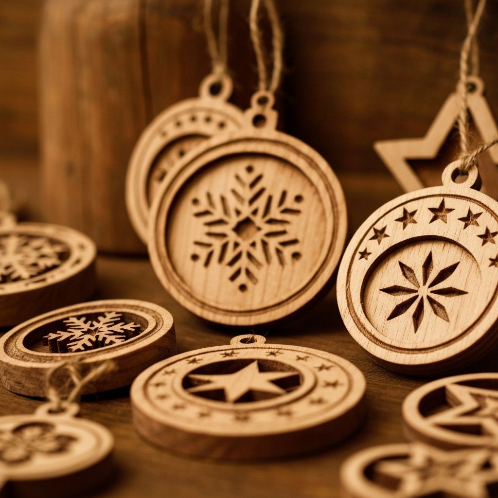 Handmade Wooden Decorations
